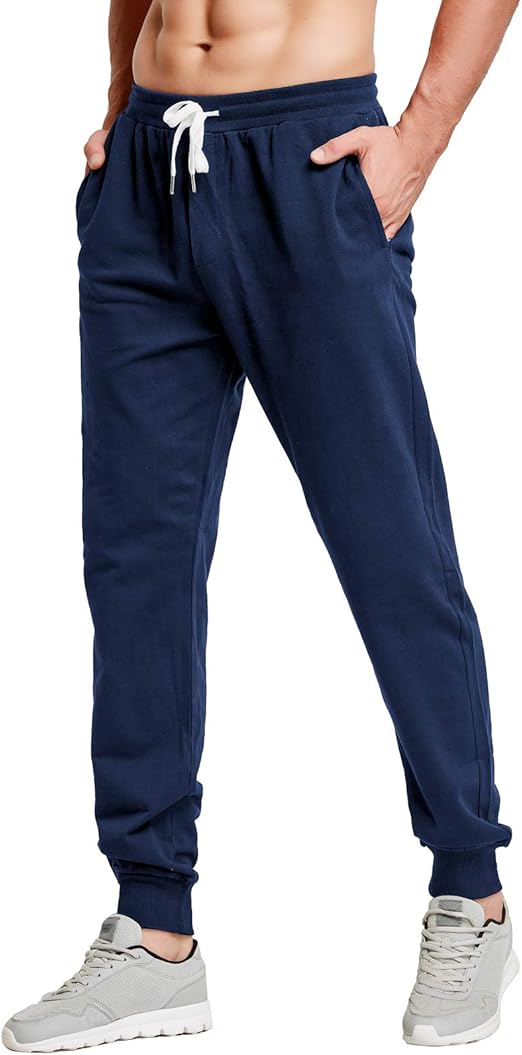 PINSPARK Jogginghose Herren - Baumwolle Mix Trainingshose Mit Taschen