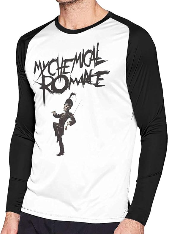 Amazon.com: Anegl Masz My Chemical Romance Men's Long Sleeve T-Shirts Black: Clothing