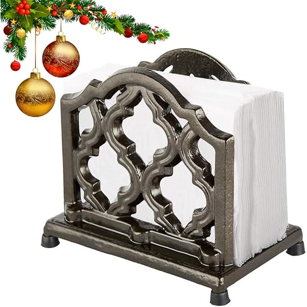 Vintage Black Metal Napkin Holders For Tables #vintage #countertops Vintage Black Metal Napkin Holders For Tables