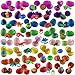 72 Prefilled Easter Eggs with Kids Toys Inside | Colorful Surprise Egg Toy Made From Durable Plastic | Mini Toy Party Supplies and Easter Basket Stuffer | Great for Easter Sunday Egg Hunt