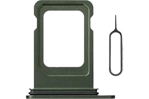 Risidamoy Single SIM Card Tray Green US Version for iPhone 13 Replacement Sim Card Tray Holder Adapter with SIM Ejector Repair Replace Mobile Phone for iPhone13 A2631 A2633 A2634 A2635 A2482