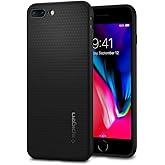 Spigen Liquid Air Armor Designed for iPhone 8 Plus Case (2017) / Designed for iPhone 7 Plus Case (2016) - Black