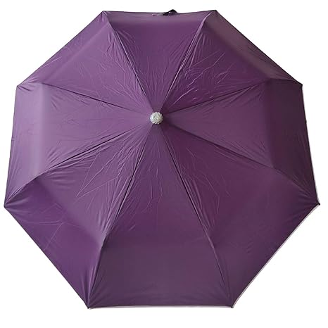 Women's 3 Fold Nylon Umbrella (Random Colour)
