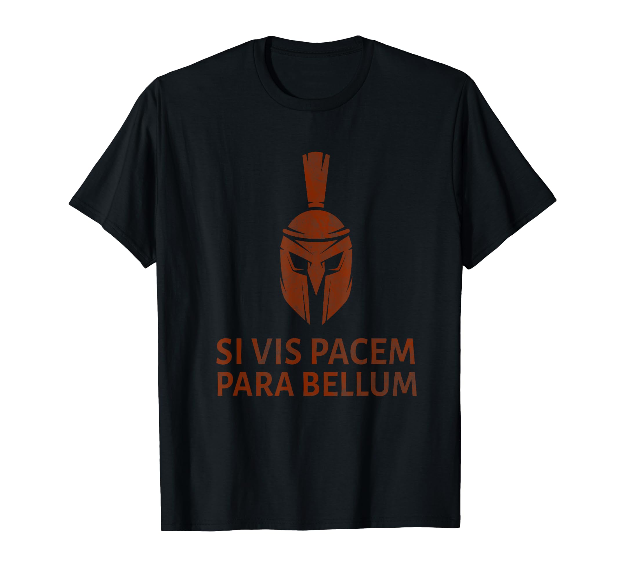 Spartan helmet Latin quote SI VIS PACEM Para Bellum T-Shirt