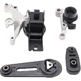 Engine Motor Mount Compatible with 2007 - 2012 Nissan Sentra 2.0L | AUTO CVT OE A4345 A4346 A4348 A4318 Set of 4