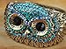 Alilang Womens Antique Owl Bird Crystal Rhinestone Costume Cuff Bangle Bracelet