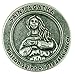 Lumen Mundi Patron Saint of Breast Cancer St Agatha Pocket Token with Prayer Back