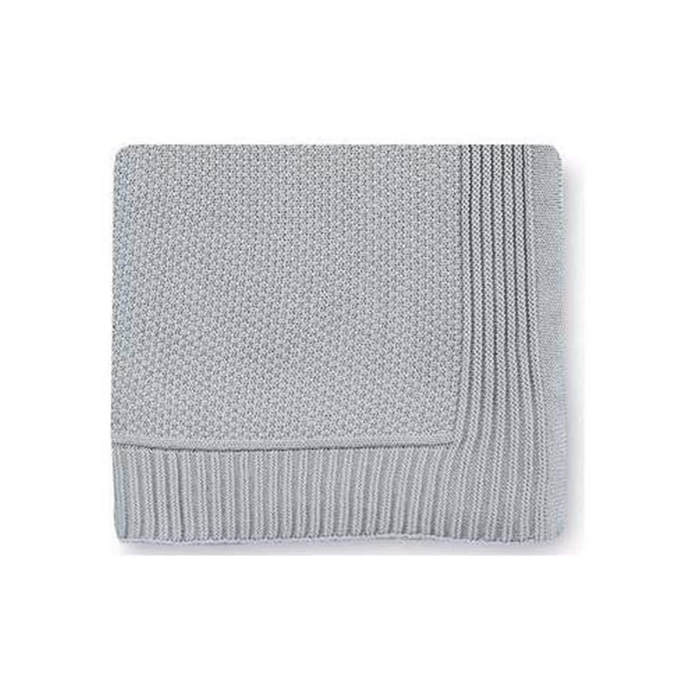 Pirulos 28013010 – Tricot Textures, 80 x 110 cm, Grey