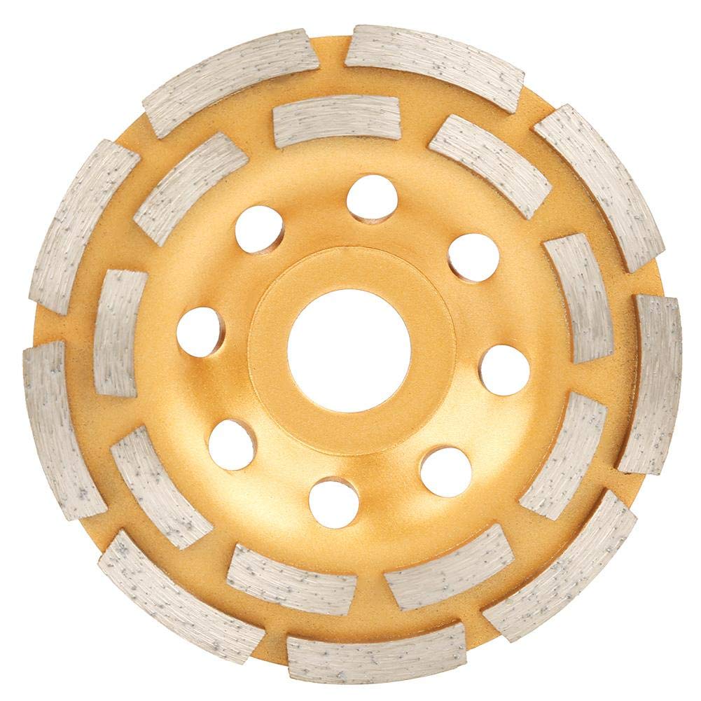 Riuty Diamond Frosted Cup, Double Row Segment Wheel Disc Brick Concrete 115mm/125mm/180mm Optional 1#