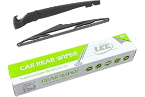 LKK Rear Windshield Wiper Arm Blade Assembly Kit Compatible with Jeep Wrangler JK 2007-2018 Rear Wiper Set