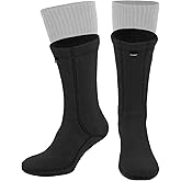 281Z Outdoor Warm 8 inch Boot Liner Socks - Military Tactical Hiking Sport - Polartec Fleece Winter Socks
