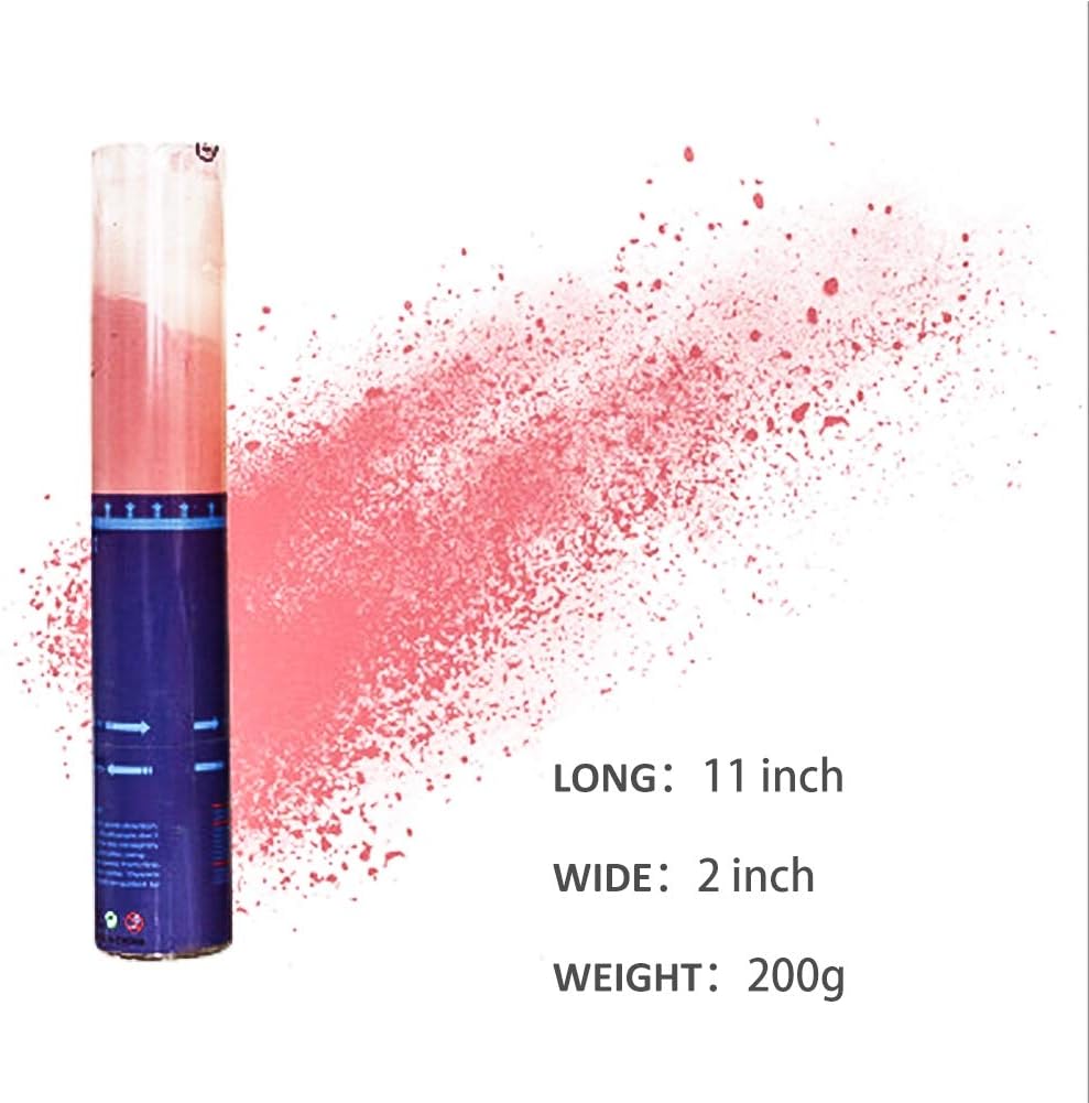 PoeHXtyy Powder Cannons, Gift Ready, Party Popper, Baby Shower Announcement,Outdoor Photography
