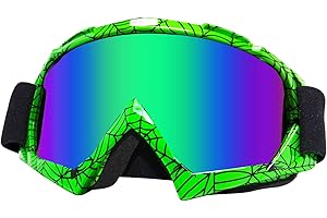 CoPvner Dirt Bike Goggles for Motorcycle, ATV, Motocross, Riding, Offroad - Adult, Men, Women, Youth, Kids