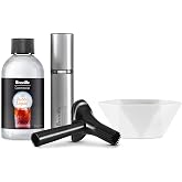 Breville Commercial CSM001BLK Smoke Bubble Cocktail Kit | Bar set for Breville Smoking Guns creates smoke-filled bubbles for unforgettable cocktails and mocktails