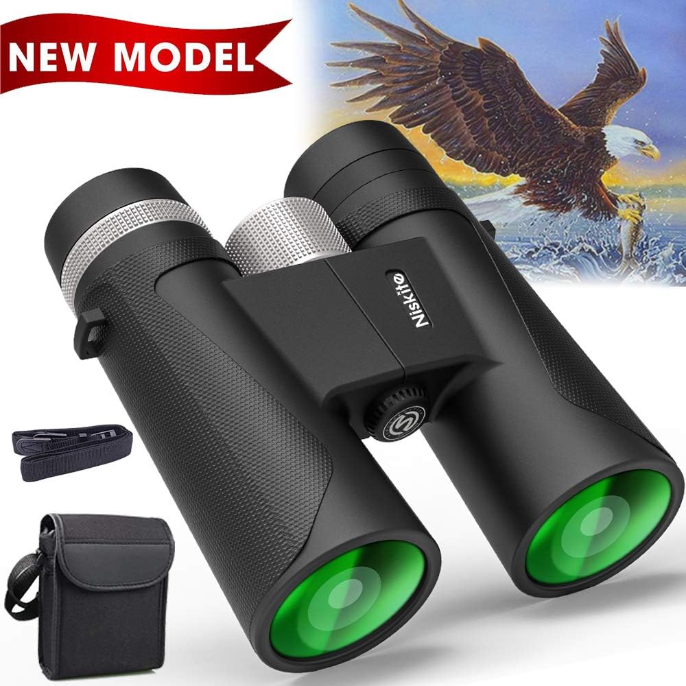 Compact Binoculars for Adults High Power 12x42 Roof
