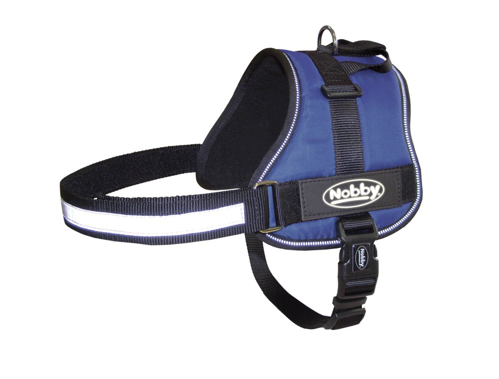 Nobby Nylon Seguro Harness, X-Large, Blue