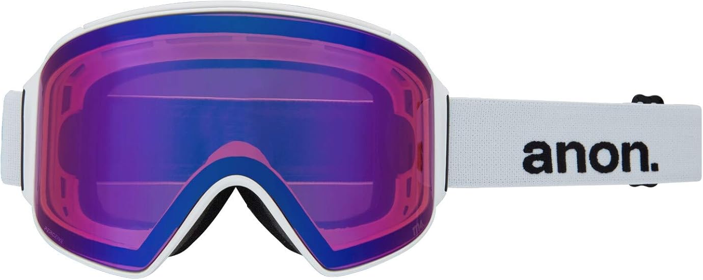 Download Amazon Com Anon Men S M4 Goggle Cylindrical With Spare Lens And Mfi Face Mask White Perceive Sunny Onyx Sports Outdoors PSD Mockup Templates