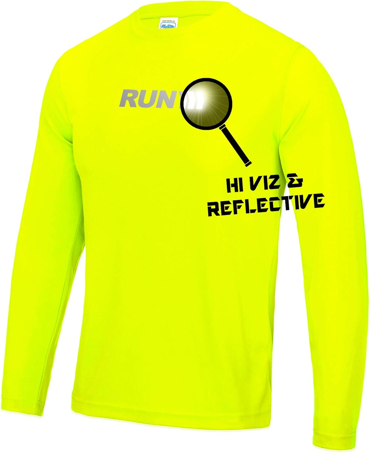 MovoBright Winter Running Tops Men, Long Sleeve Running Tops Mens, Mens