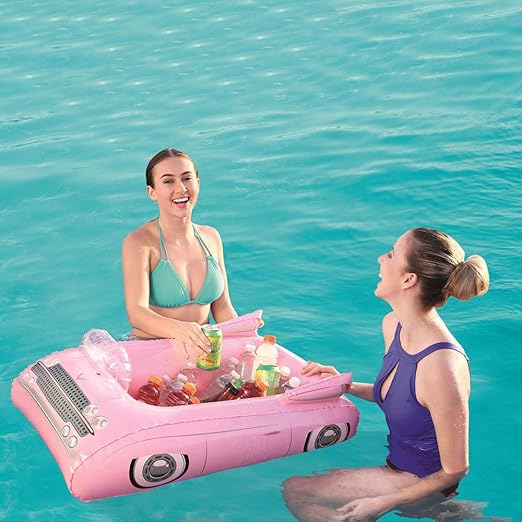 FXQIN Nevera Hinchable Flotante, refrigerador para Fiestas en la ...