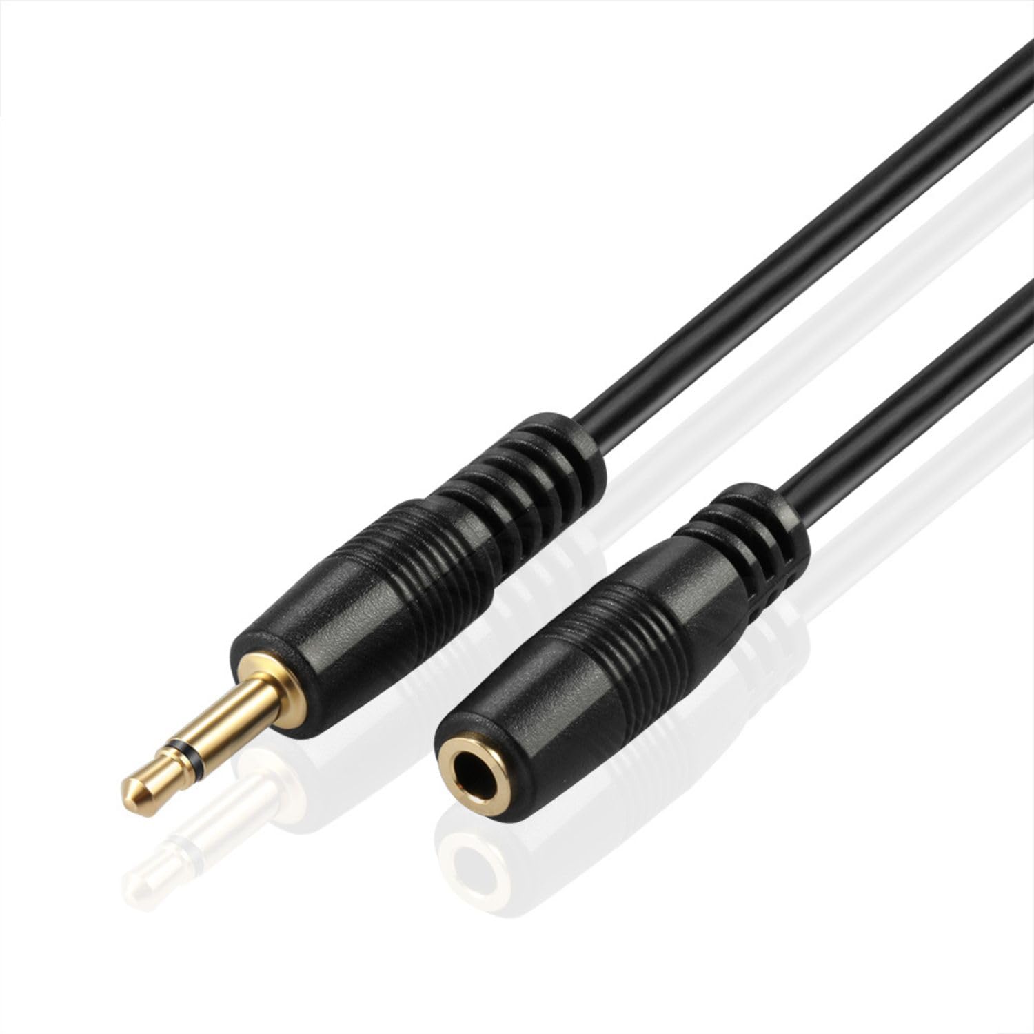Photo 1 of TNP 6FT Mono Extension Cable - 12V Trigger, IR Infrared Sensor Receiver Extender, 3.5mm 1/8" TS Monaural Mini Mono Audio Plug Jack Connector Male to Female