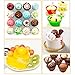 Hisight Muffin Moulds Reusable Nonstick Silicone Cupcake Liners 24 Pcs Heat Resisant Baking Cups For Baking Gelatin, Snack, Frozen Treats, Ice Cream,Hand soap soap model,Jelly pudding(Colorful)