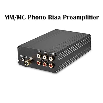 Nobsound Little Bear T8 mm/MC RIAA Turntable Phono amp Preamplifier Audio HiFi Phonostufe Vorverstärker