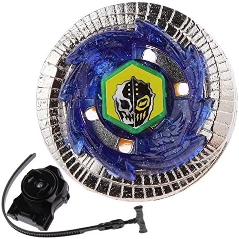 Poohjoy Beyblades High Performance Fight Master Mercury Brave Version Metal Fusion Beyblade Gyro toys 4D System + Luncher Blue