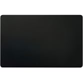 5-Pack NFC Blank Metal-PVC Hybrid Business Cards with 215 Chip &amp; 504-Byte Memory, Laser Customizable on Metal Side (Black)