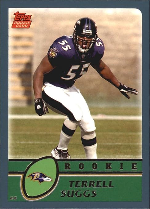 Amazon 2003 Topps Football Rookie Card 314 Terrell Suggs 
