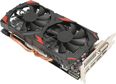 Cuifati RX 580 8GB GDDR5 256bit PCI Express 3.0 Graphics Card Dual Fan