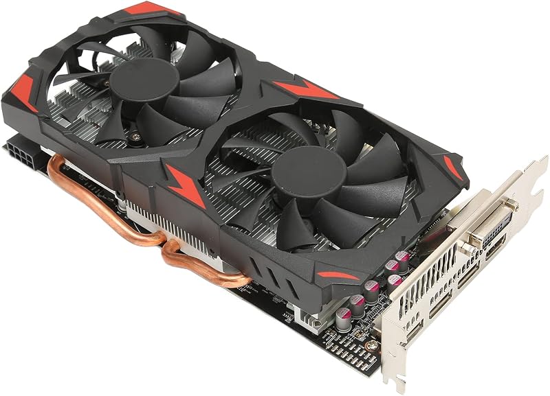 Cuifati RX 580 8GB GDDR5 256bit PCI Express 3.0 Graphics Card Dual Fan