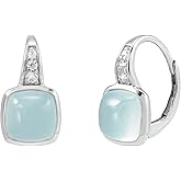 Silpada 'Double Take' Chalcedony Drop Earrings in Sterling Silver