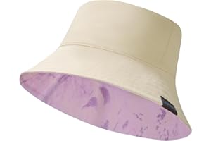 UVSAI UPF 50+ Reversible Foldable Sun Bucket Hat for Hiking Fishing Beach Safari Men Women
