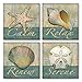 Relax, Calm, Serene, Renew Spa Posters, Set of 4-12x12