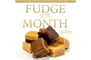 HALL'S CANDIES Fudge of the Month Club - 12 Month Subscription - 2 Pounds each month