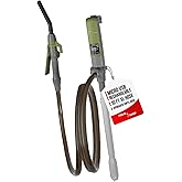 TERA PUMP Fuel Transfer Pump w/Quick Flow Control Nozzle & Telescopic Tube & Powerful Rechargeable Battery, 10FT Discharge Hose, Multipurpose Portable Battery Pump For Gas, Diesel, Water (2.7 GPM)