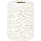 PerkHomy Cotton Butchers Twine String 700 Feet 2mm Twine for Cooking Food Safe Crafts Bakers Kitchen Butcher Meat Turkey Saus