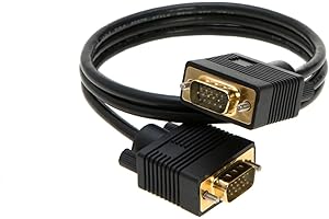 Premium SVGA (Super VGA) Monitor Cable, Male to Male, Top Quality, 3Ft - 100FT (SVGA, 3FT)