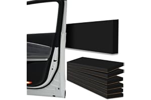 CZBRO 6 Pcs Garage Wall Protectors Car Door Protector Foam Car Door Edge Guard Foam Parking Wall Guard Foam for Car Bumper Guards Warehouse Parking Assist, 15.75×5.9×0.79 inch (6-2cm)