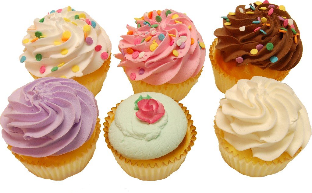 Fake Cupcakes 6 Pack Cupcake Home & Kitchen