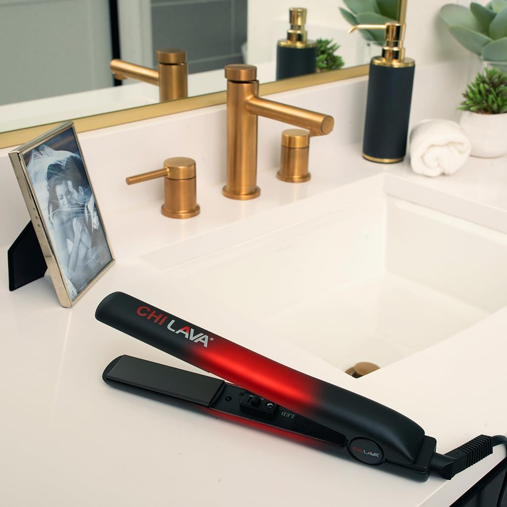 CHI Lava Ceramic Flat Iron, Hair Straightener for an Even & Smooth Finish
