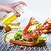 VOWTIME Olive Oil Sprayer Pump Oil Misting Food-Grade Bottle Vinegar Bottle Oil Dispenser for BBQ Making Salad Cooking Baking Roasting Grilling Frying