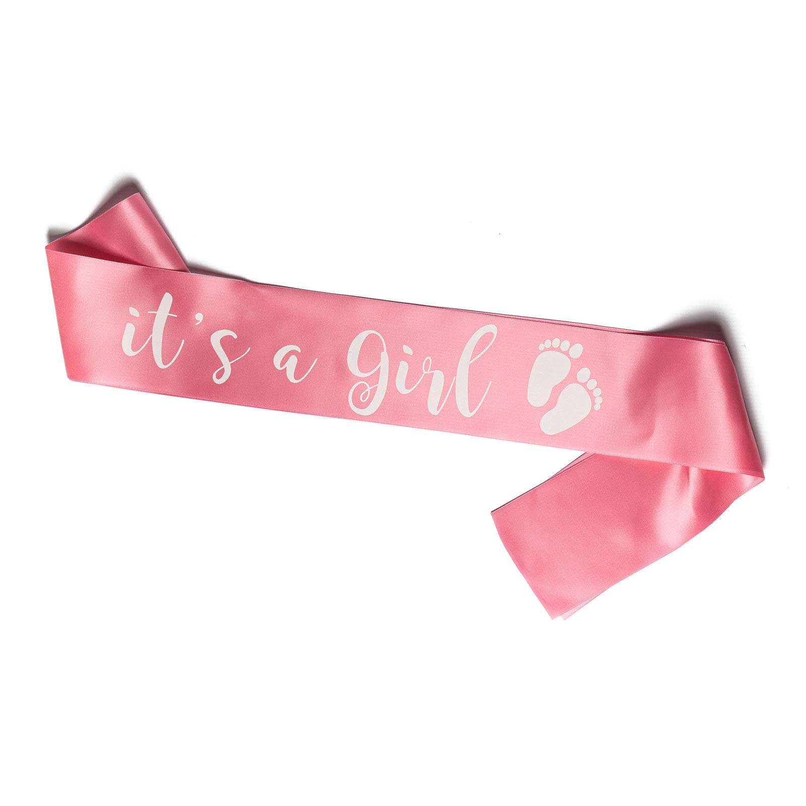 OLILLY Sash It's a Girl for a Baby Shower - Be Perfect for your Event (It's a Girl)