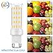 KINDEEP G9 LED Bulb, Replace 60W Halogen Bulb, 8W 650Lumens, Warm White(3000K), Not Dimmable, 360 Degree Beam Angle LED Light Bulbs, 5 Pack