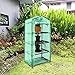 Ohuhu Mini Greenhouse, Small Plant Greenhouses, 4 Tier Rack Stands Portable Garden Green House for Outdoor & Indoor, 27