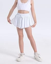 KEREDA Girls Flowy Shorts,Butterfly Shorts for Teen