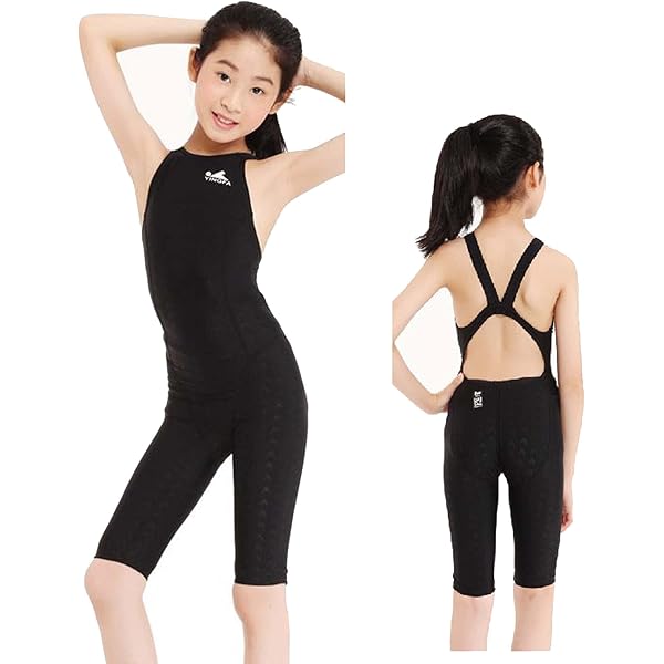 【gopaganezeさん専用】SWIM（セット販売）② Yingfa One Piece Racing Swimsuit for Girls Kneeskin