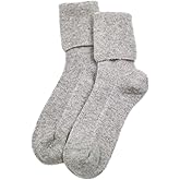 iMongol 100% Pure Cashmere Women Ladies Men Sleep Bed Outdoor Socks, Made in Inner Mongolian