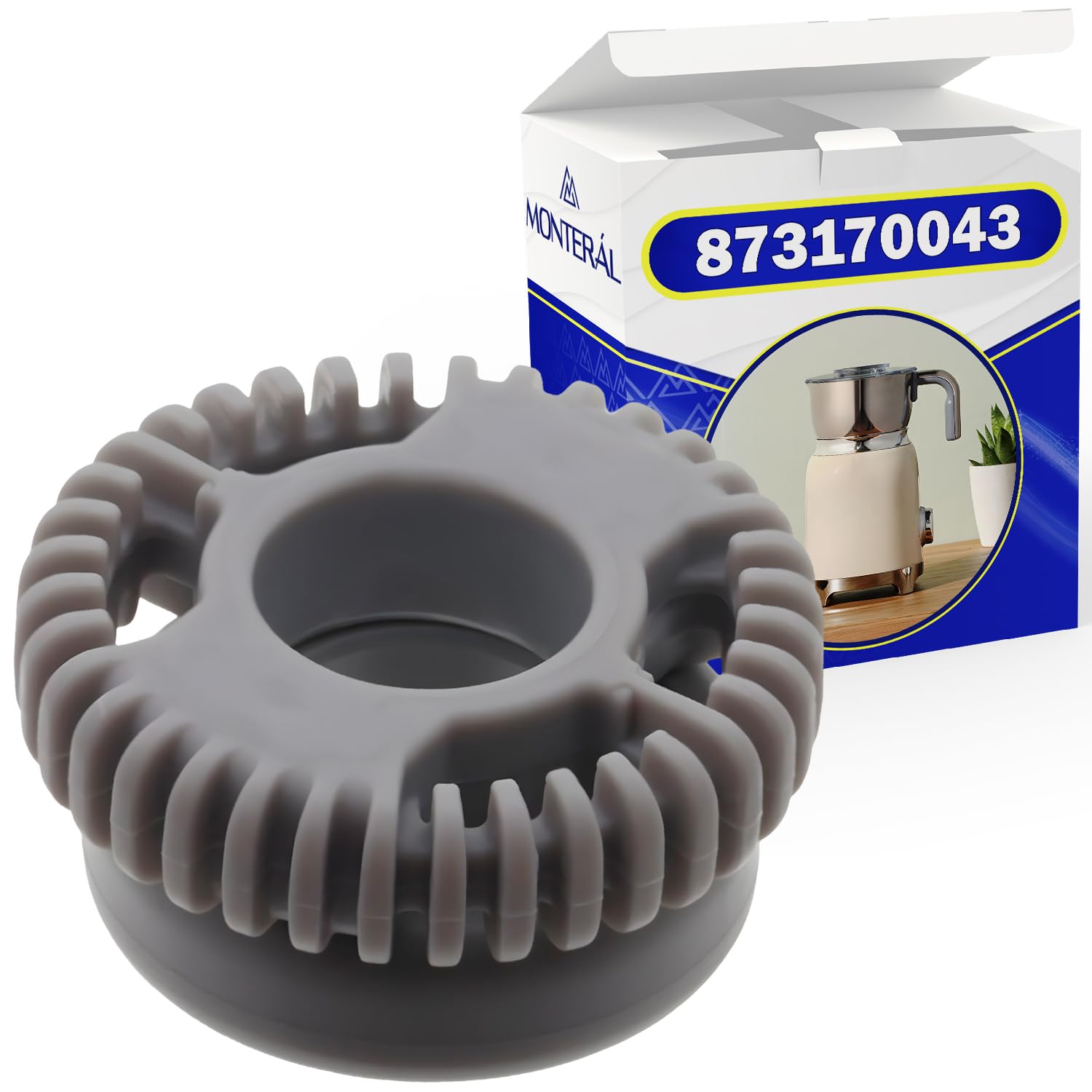 Whisk Electric Milk Frother Has the Original Code 873170043 for Smeg - Warranty 10 Years - MONTERAL