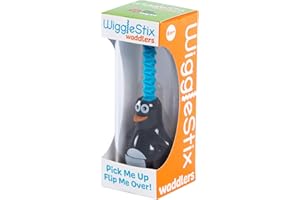 Fat Brain Toys Wiggle Stix - Penguin Baby Toys & Gifts for Ages 1 to 4